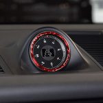Auto-Karbonfaser-Stoppuhr-Ring, dekorativer Aufkleber für Porsche Macan 2014–2021, Links- und Rechtsantrieb, universell, Stopwatch Ring – Bild 5