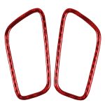 Auto-Carbon-Faser-Luftauslass-Panel-dekorativer Aufkleber für Porsche Macan 2014–2021, Links- und Rechtsantrieb Universal, Air Outlet Panel