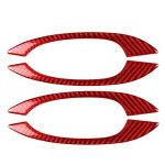 Auto-Carbonfaser-Außentürgriff-dekorativer Aufkleber für Porsche Macan 2014-2021, Links- und Rechtsantrieb Universal, Outside Door Handle