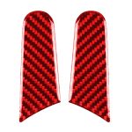 Auto-Kohlefaser-Rückspiegel-dekorativer Aufkleber für Porsche Macan 2014–2021, Links- und Rechtsantrieb, universell, Rearview Mirror