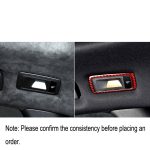 Auto-Carbon-Faser-Rückkuppel-Lichtpaneel-dekorativer Aufkleber für Porsche Macan 2014–2021, linker und rechter Antrieb universal, Rear Dome Light Panel D – Bild 6