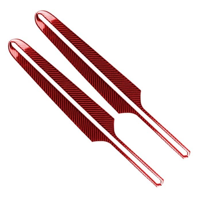 Auto-Kohlefaser-Türverkleidung, dekorativer Aufkleber für Porsche Macan 2014–2021, Links- und Rechtsantrieb, universell, Door Panel – Bild 3