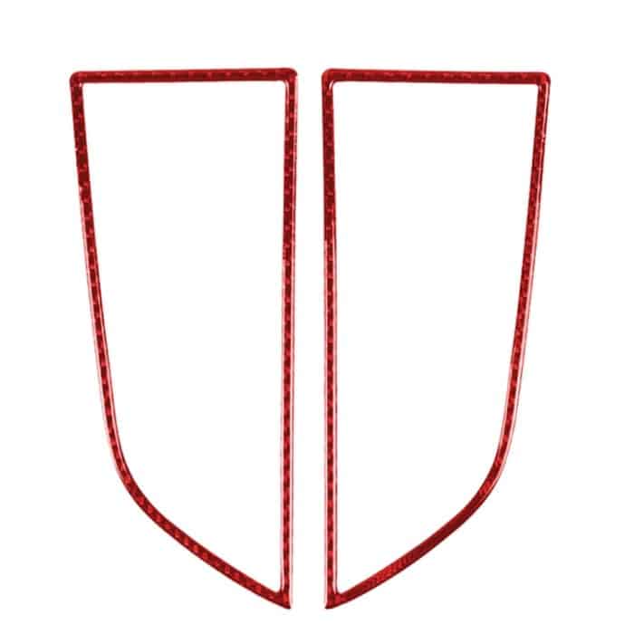 CRP6713R.jpg Auto-Carbon-Faser-Armaturenbrett-Luftauslass-Panel-dekorativer Aufkleber für Porsche Macan 2014–2021, linker und rechter Antrieb Universal, Dashboard Air Outlet Panel – Bild 1