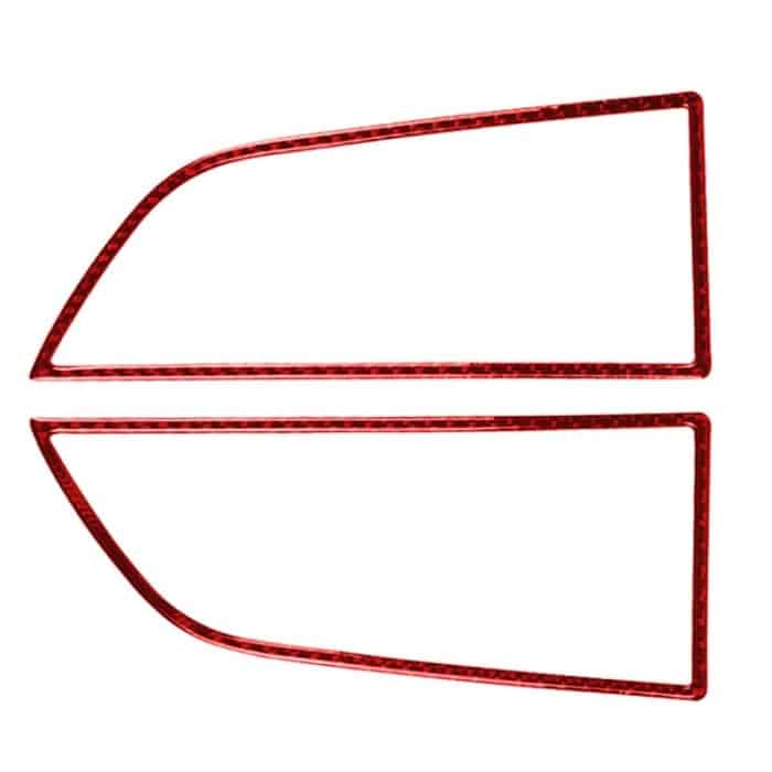 Auto-Carbon-Faser-Armaturenbrett-Luftauslass-Panel-dekorativer Aufkleber für Porsche Macan 2014–2021, linker und rechter Antrieb Universal, Dashboard Air Outlet Panel – Bild 3