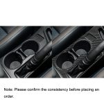 Auto Kohlenstofffaser-Heck-Wasserbecherhalter-Panel B Dekorativer Aufkleber für Toyota Corolla / Levin 2014-2018, rechts fahren – Bild 6