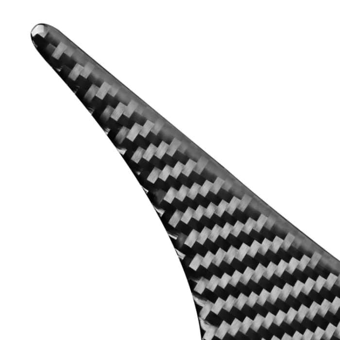 Auto Kohlenstofffaser hinten Wassertalerhalter Panel B Dekorativer Aufkleber für Toyota Corolla / Levin 2014-2018, linke Fahrt – Bild 3