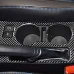 Auto Kohlenstofffaser hinten Wassertalerhalter Panel B Dekorativer Aufkleber für Toyota Corolla / Levin 2014-2018, linke Fahrt – Bild 5