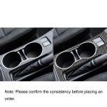 Auto Kohlenstofffaser-Hinterer-Wasser-Becher-Halter-Panel einen dekorativen Aufkleber für Toyota Corolla / Levin 2014-2018, rechts fahren – Bild 6