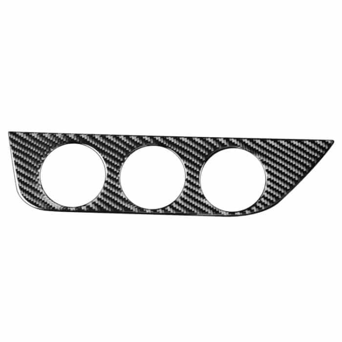 CRP6721.jpg Car Carbon Faser Klimaanlage Switch Panel Dekorativer Aufkleber für Toyota Corolla / Levin 2014-2018, linke Fahrt – Bild 1