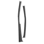 Auto Kohlefaserseite des Getriebes dekorativer Aufkleber für Toyota Corolla / Levin 2014-2018, linke Fahrt