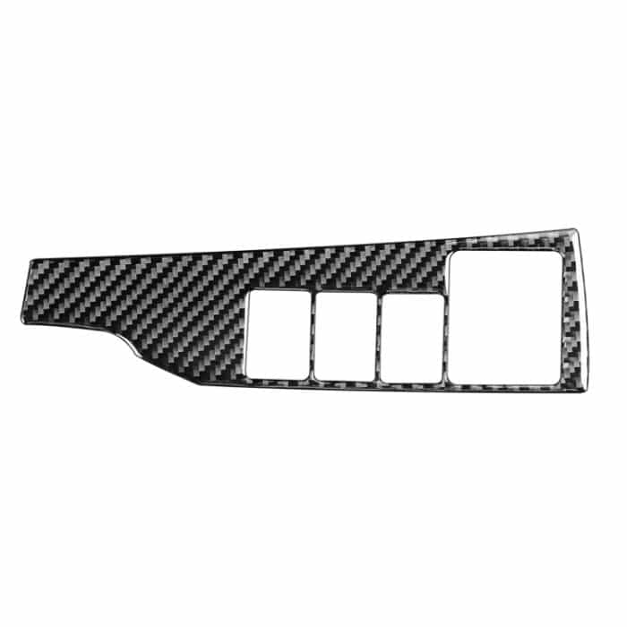 CRP6726.jpg Auto Kohlefaser Scheinwerferschalter Dekorativer Aufkleber für Toyota Corolla / Levin 2014-2018, Rechtsfahrt – Bild 1