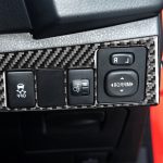 Auto Kohlefaser Scheinwerferschalter Dekorativer Aufkleber für Toyota Corolla / Levin 2014-2018, Rechtsfahrt – Bild 5