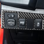 Auto Kohlefaser Scheinwerferschalter Dekorativer Aufkleber für Toyota Corolla / Levin 2014-2018, linke Fahrt – Bild 5