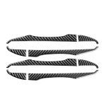 Auto Kohlenstofffasertür Außengriff Dekorativer Aufkleber für Toyota Corolla / Levin 2014-2018, links und rechts Antrieb universell