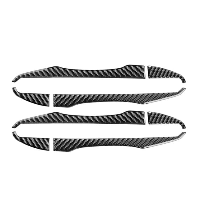 Auto Kohlenstofffasertür Außengriff Dekorativer Aufkleber für Toyota Corolla / Levin 2014-2018, links und rechts Antrieb universell – Bild 1