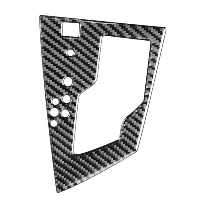 CRP6730FB.jpg Auto-Kohlefaser-Schalttafel-dekorativer Aufkleber für Toyota Corolla / Levin 2014–2018, linker Antrieb, Gear Panel, Left Drive (Carbon Fiber Black), Gear Panel, Left Drivee (Red) – Bild 1