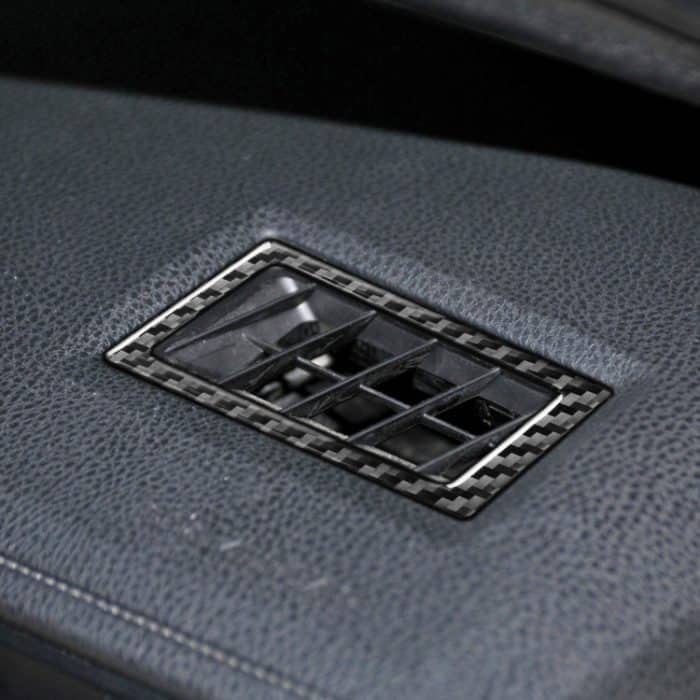 Auto Carbon Fiber Dashboard Air Outlet Dekorative Aufkleber für Toyota Corolla / Levin 2014-2018, links und rechts Antrieb universell – Bild 5
