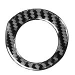 Car Carbon Faser Zündschlüssel Ring Dekorative Aufkleber für Toyota Corolla / Levin 2014-2018, links und rechts Antrieb universell – Bild 3