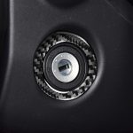 Car Carbon Faser Zündschlüssel Ring Dekorative Aufkleber für Toyota Corolla / Levin 2014-2018, links und rechts Antrieb universell – Bild 5