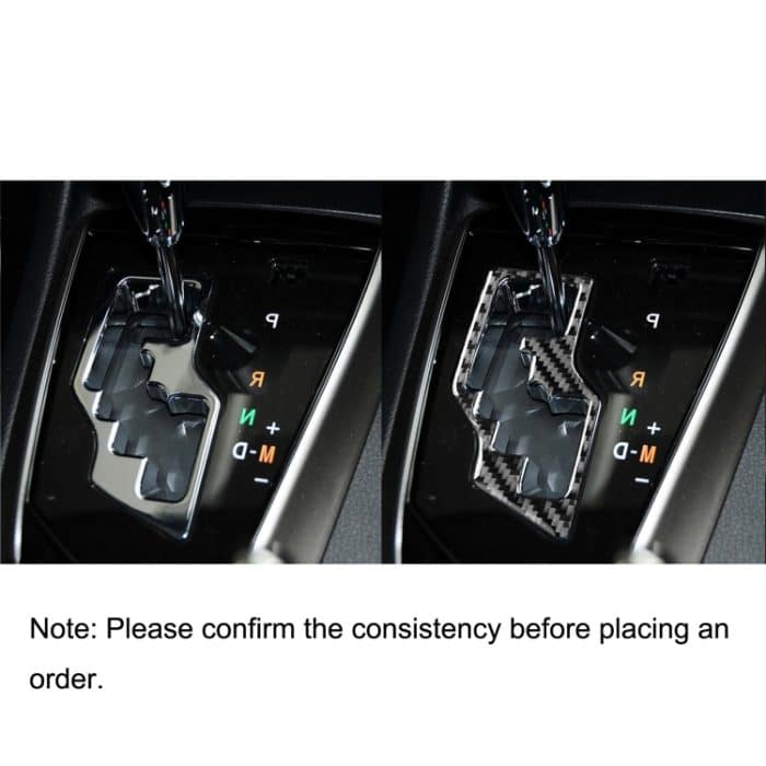 Auto Kohlefaserzahnrad dekorativer Aufkleber für Toyota Corolla / Levin 2014-2018, rechts fahren – Bild 6