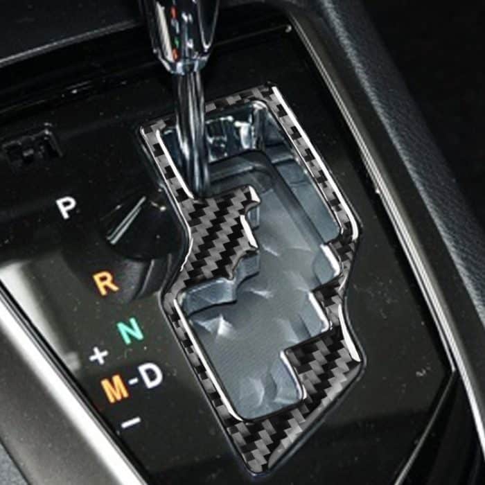 Auto Kohlefaserzahnrad dekorativer Aufkleber für Toyota Corolla / Levin 2014-2018, linke Fahrt – Bild 5