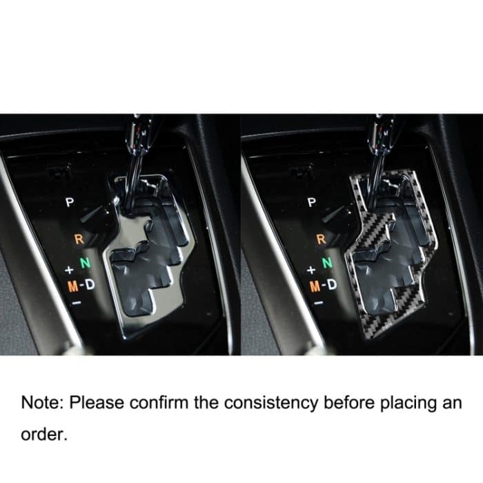 Auto Kohlefaserzahnrad dekorativer Aufkleber für Toyota Corolla / Levin 2014-2018, linke Fahrt – Bild 6