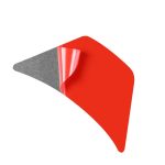 Auto-Carbonfaser-Lenkrad-dekorativer Aufkleber für Toyota Corolla / Levin 2014–2018, linker und rechter Antrieb, universell, Steering Wheel (Carbon Fiber Black), Steering Wheel (Red) – Bild 4