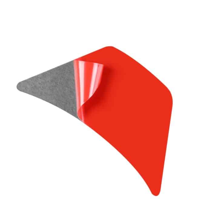 Auto-Carbonfaser-Lenkrad-dekorativer Aufkleber für Toyota Corolla / Levin 2014–2018, linker und rechter Antrieb, universell, Steering Wheel (Carbon Fiber Black), Steering Wheel (Red) – Bild 4