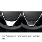 Auto-Carbonfaser-Lenkrad-dekorativer Aufkleber für Toyota Corolla / Levin 2014–2018, linker und rechter Antrieb, universell, Steering Wheel (Carbon Fiber Black), Steering Wheel (Red) – Bild 6