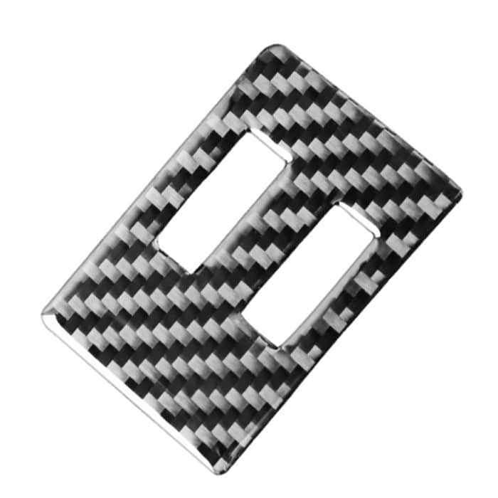 Car Carbon Faser Klimaanlage Knopf Dekorative Aufkleber für Audi A6l / A7 2019-, Rechtsfahrt – Bild 3