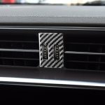 Car Carbon Faser Klimaanlage Knopf Dekorative Aufkleber für Audi A6l / A7 2019-, Rechtsfahrt – Bild 5