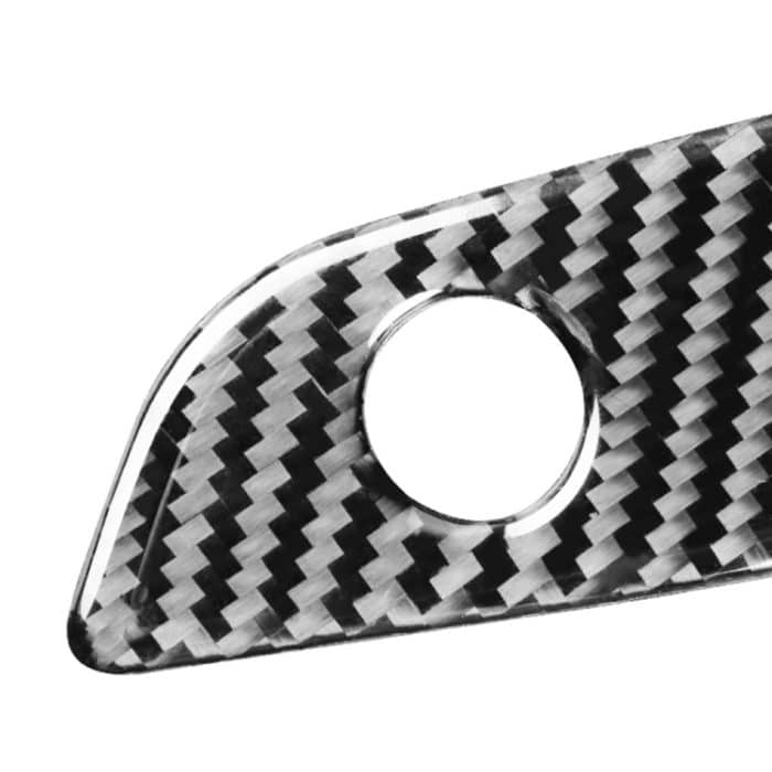 Auto Kohlefaser Front Beifahrersitz Aufbewahrungsbox Dekorative Aufkleber für Audi A6l / A7 2019-, Rechtsfahrt – Bild 3