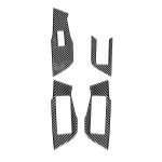 Auto Kohlefaserfenster Glashaube Dekorative Aufkleber für Audi A6l / A7 2019-, Rechtsfahrt