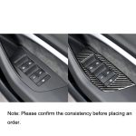 Auto Kohlefaserfenster Glashaube Dekorative Aufkleber für Audi A6l / A7 2019-, Rechtsfahrt – Bild 6