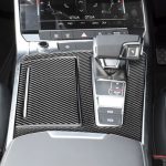 Car Carbon Fiber Getriebe Dekorative Aufkleber für Audi A6l / A7 2019-, Rechtsfahrt – Bild 5