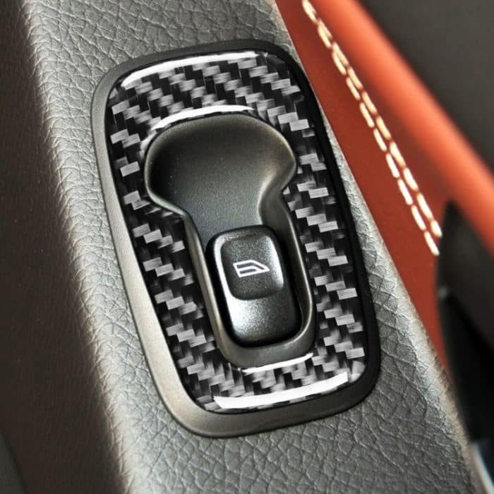 4 in 1 Auto Kohlenstofffasertür-Set B Dekorativer Aufkleber für Volvo XC90 2003-2014, Rechtsfahrt – Bild 5