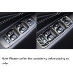 4 in 1 Auto Kohlefasertür-Set B Dekorativer Aufkleber für Volvo XC90 2003-2014, linke Fahrt – Bild 6