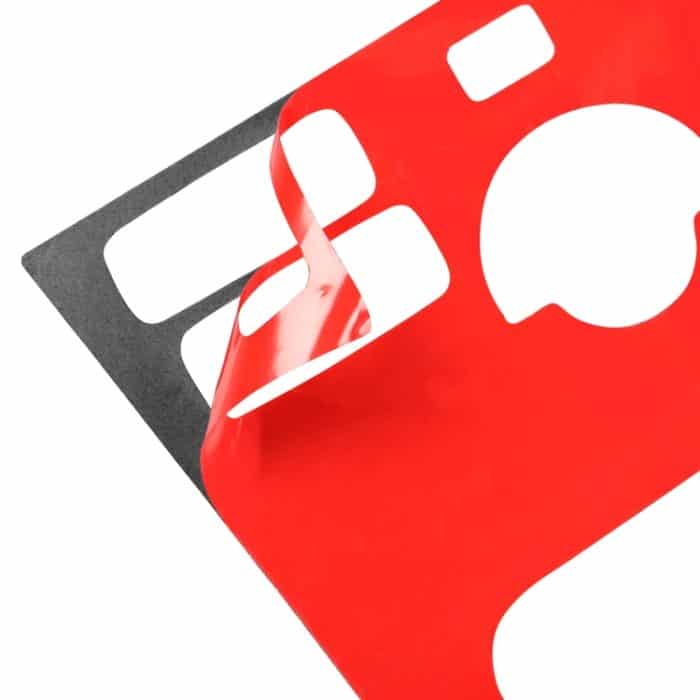 7 in 1 Auto Kohlefaserzahnradsatz B Dekorativer Aufkleber für Volvo XC90 2003-2014, linke Fahrt – Bild 4