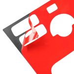 7 in 1 Auto Kohlefaserzahnrad Set einen dekorativen Aufkleber für Volvo XC90 2003-2014, linke Fahrt – Bild 4