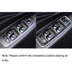 Auto Kohlefaserfenster-Lift B Dekorativer Aufkleber für Volvo XC90 2008-2014, linke Fahrt – Bild 6