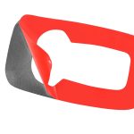 Auto-Kohlenstofffaserfenster heben einen dekorativen Aufkleber für Volvo XC90 2003-2007, linke Fahrt – Bild 4