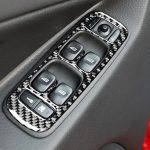 Auto-Kohlenstofffaserfenster heben einen dekorativen Aufkleber für Volvo XC90 2003-2007, linke Fahrt – Bild 5