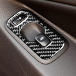 Auto-Kohlenstofffaserfenster heben einen dekorativen Aufkleber für Volvo XC90 2003-2007, linke Fahrt – Bild 6