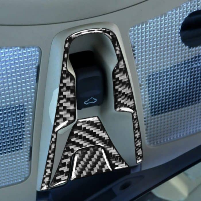 Autokohle-Faser-Leselicht B Dekorativer Aufkleber für Volvo XC90 2003-2014, links und rechts Antrieb universell – Bild 5