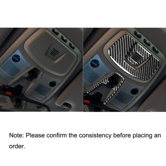 Auto Kohlefaserleuchte ein dekorativer Aufkleber für Volvo XC90 2003-2014, links und rechts Antrieb universell – Bild 6