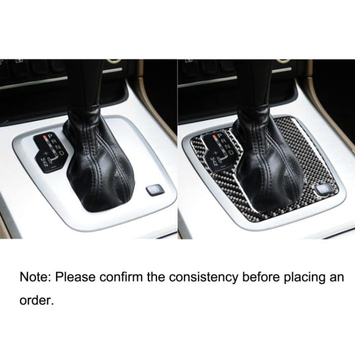 Kohlenstofffaserzahnräder dekorativer Aufkleber für Volvo XC90 2003-2014, linke Fahrt – Bild 6