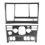 Car Carbon Fiber Control Panel Set einen dekorativen Aufkleber für Volvo XC90 2003-2014, links und rechts universell