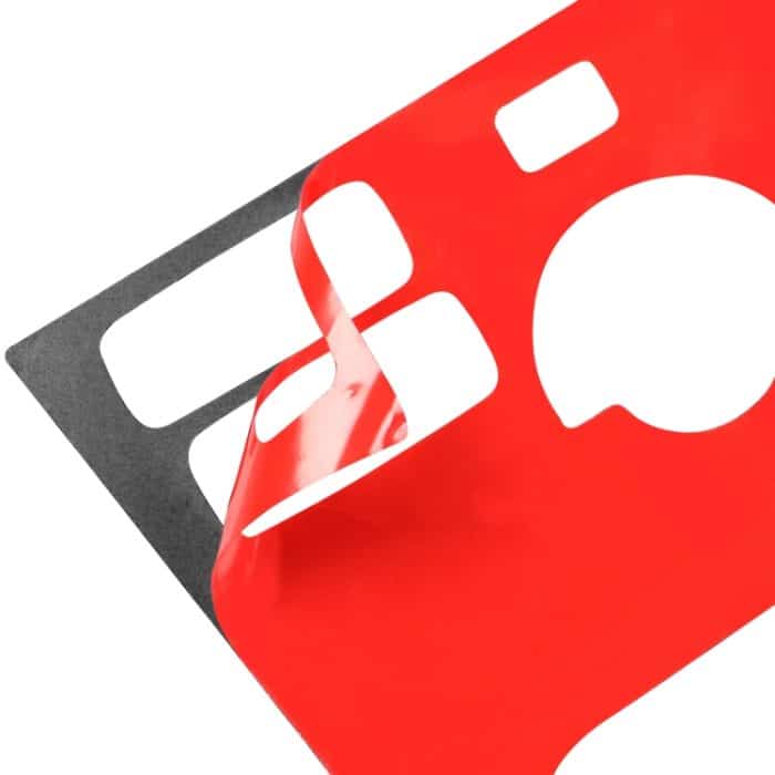 Car Carbon Fiber Control Panel Set einen dekorativen Aufkleber für Volvo XC90 2003-2014, links und rechts universell – Bild 4