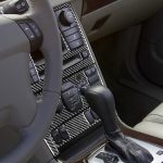 Car Carbon Fiber Control Panel Set einen dekorativen Aufkleber für Volvo XC90 2003-2014, links und rechts universell – Bild 5