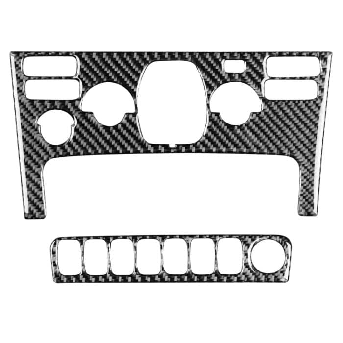 Auto Kohlefaserklimaanlage B Dekorativer Aufkleber für Volvo XC90 2003-2014, links und rechts Antrieb universell – Bild 1